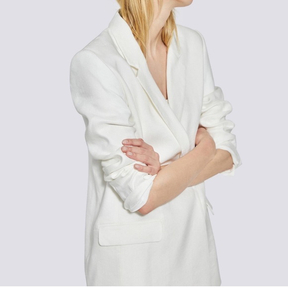 IRO White Cassius Relaxed Blazer - Picture 3 of 8